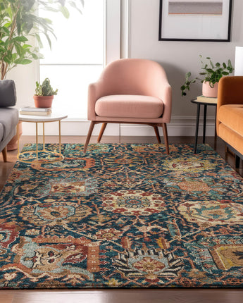 Tabrook TB10 Navy Rug