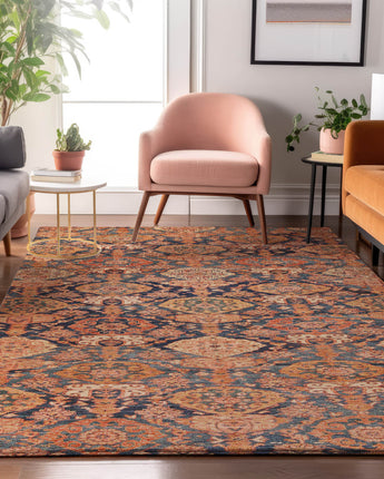 Tabrook TB3 Terracotta Rug
