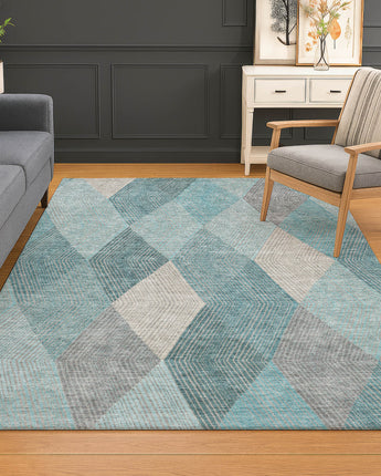 The Reserve TR11 Turquoise Rug