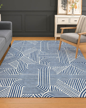 The Reserve TR14 Navy Rug