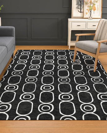The Reserve TR6 Black Rug