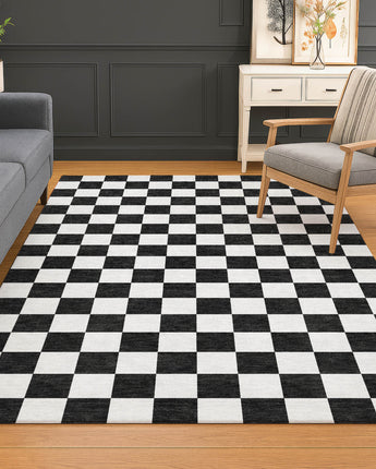 The Reserve TR7 Black Rug