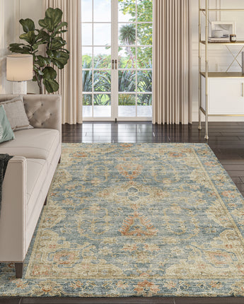 Tuscany TU13 Teal Rug