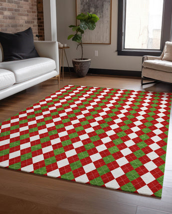 Wonderland WN20 Red Rug