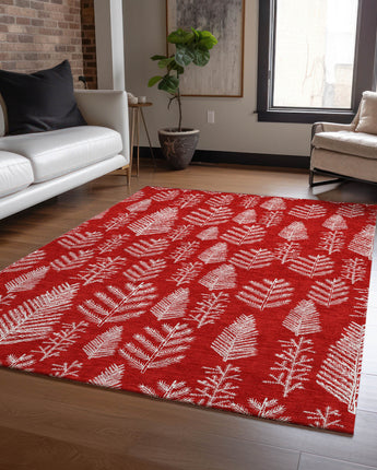 Wonderland WN21 Red Rug