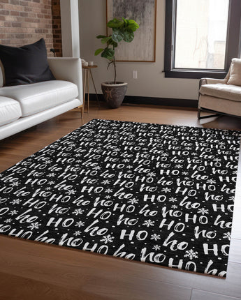 Wonderland WN22 Black Rug