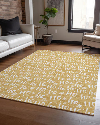 Wonderland WN22 Gold Rug