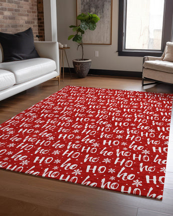Wonderland WN22 Red Rug