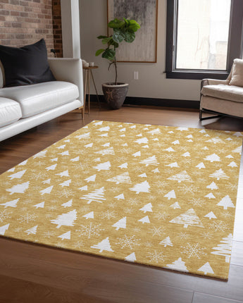 Wonderland WN23 Gold Rug