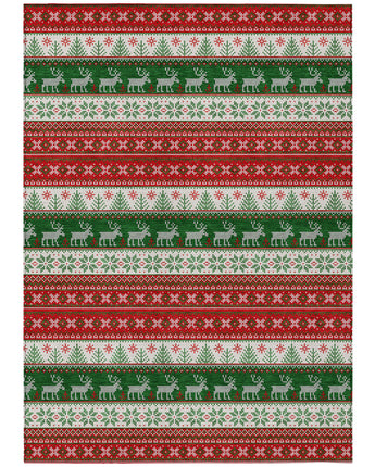 Wonderland WN26 Red Rug