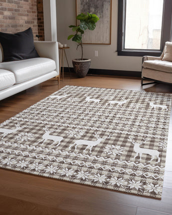 Wonderland WN28 Brown Rug