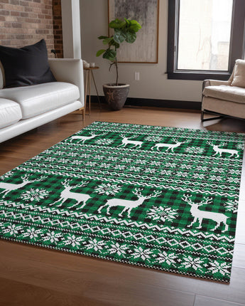 Wonderland WN28 Green Rug