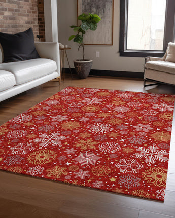 Wonderland WN31 Red Rug