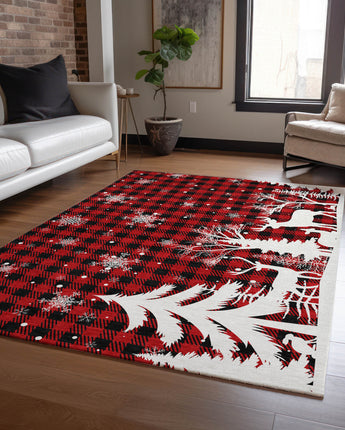 Wonderland WN32 Red Rug