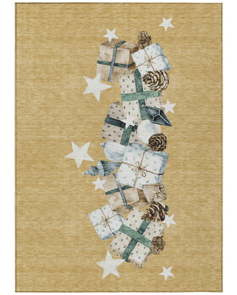Wonderland WN33 Gold Rug