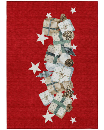 Wonderland WN33 Red Rug
