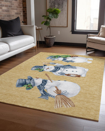 Wonderland WN34 Gold Rug