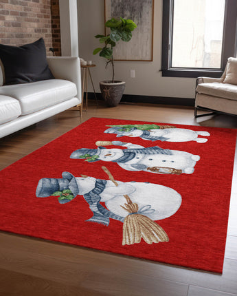 Wonderland WN34 Red Rug
