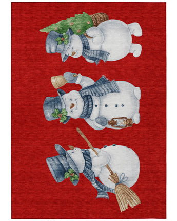 Wonderland WN34 Red Rug