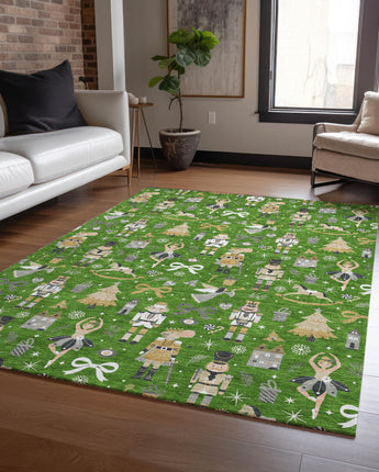 Wonderland WN35 Green Rug