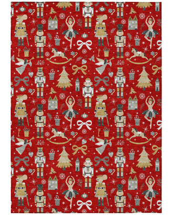 Wonderland WN35 Red Rug