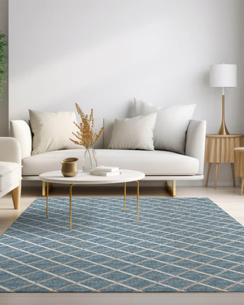 York YO1 Sky Blue Rug